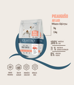 Dog food adult small breed with salmon