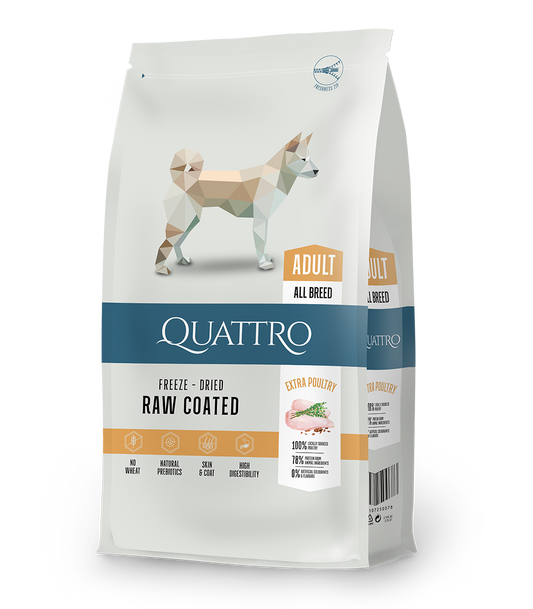 Dog food adult all breed with poultry