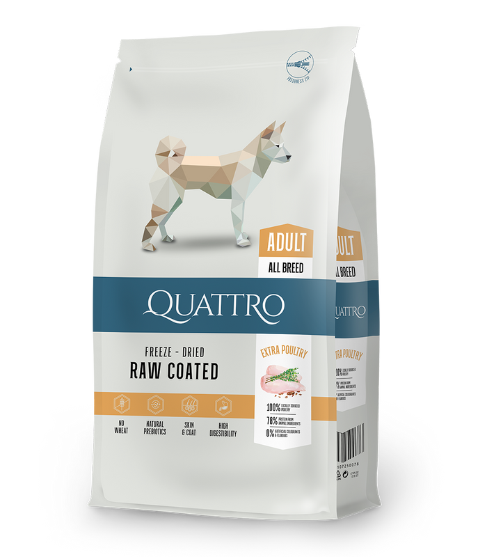 Dog food adult all breed with poultry