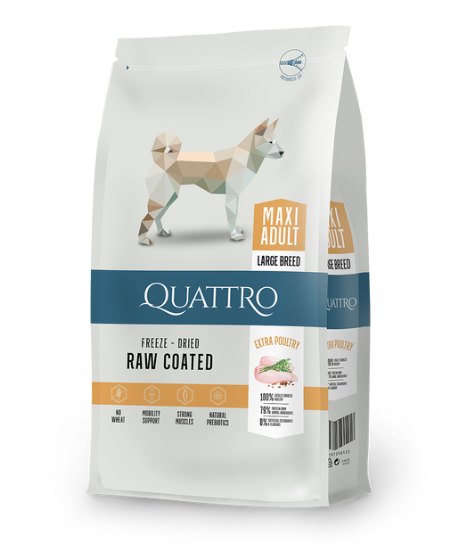 Dog food adult large breed with poultry
