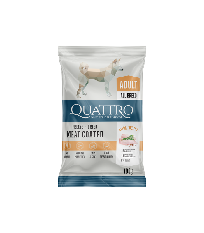 Paraugs: visu šķirņu pieaugušo suņu barība ar mājputnu gaļu