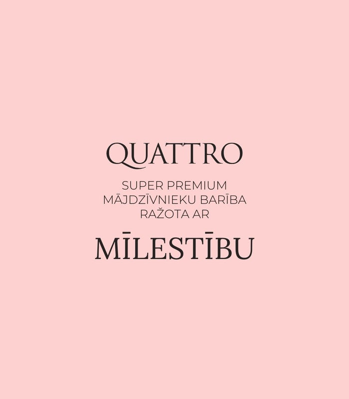 Quattro sausā barība kaķēniem ar vistas gaļu