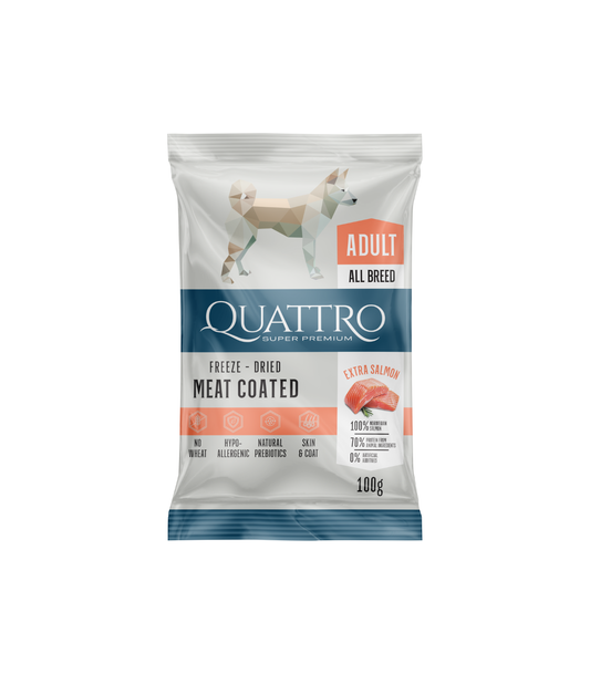 Paraugs: visu šķirņu pieaugušo suņu barība ar lasi