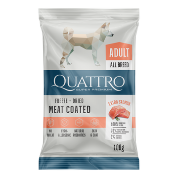 Dog food adult all breed with salmon
