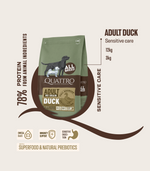 Dog food adult all breed no grain with duck