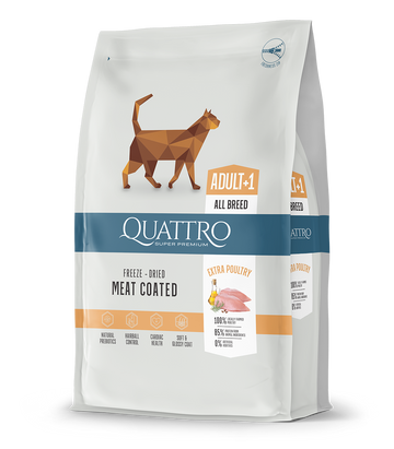 Cat food adult all breed with poultry