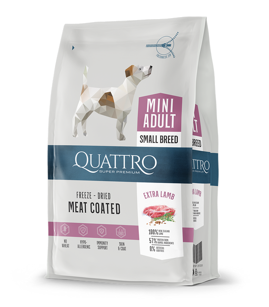 Dog food adult small breed with lamb and rice